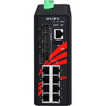 Switch PoE+ LMP-1204G-SFP (8*10/100/1000Tx + 4*100/1000 SFP) - AGL