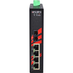 Switch PoE+ LNP-0501-S3 (4*10/100Tx + 1*100Fx SM 30Km) - AGL