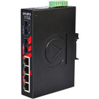 Switch PoE+ LNP-0602-S3 (4*10/100Tx + 2*100Fx SM 30Km) - AGL