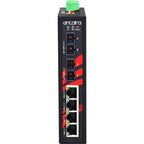 Switch PoE+ LNP-0602-S3-T (4*10/100Tx + 2*100Fx SM 30Km) - AGL
