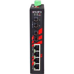 Switch PoE+ LNP-0602-ST-S3 (4*10/100Tx + 2*100Fx ST SM 30Km) - AGL