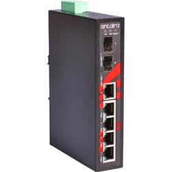 Switch LNP-0702C-SFP (4* 10/100Tx 30W, 1* 10/100Tx + 2* SFP) - AGL