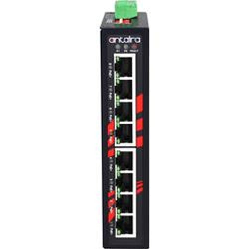 LNP-0800-24 Switch (8* 10/100Tx ports, 30W per port, 12-36VDC) - AGL