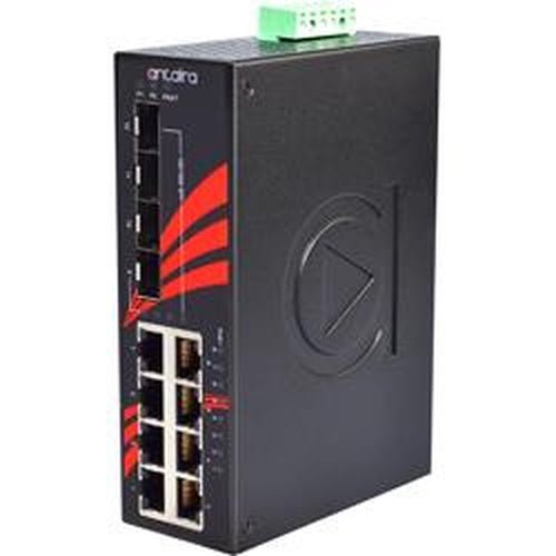 Switch PoE+ LNP-1204G-SFP (8*10/100/1000Tx + 2*100/1000 SFP) - AGL