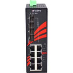 Switch PoE+ LNP-1204G-SFP-T (8*10/100/1000Tx + 2*100/1000 SFP) - AGL