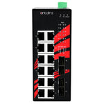 Switch PoE+ LNP-1604G-SFP-T (12*10/100/1000Tx + 4*100/1000SFP) - AGL