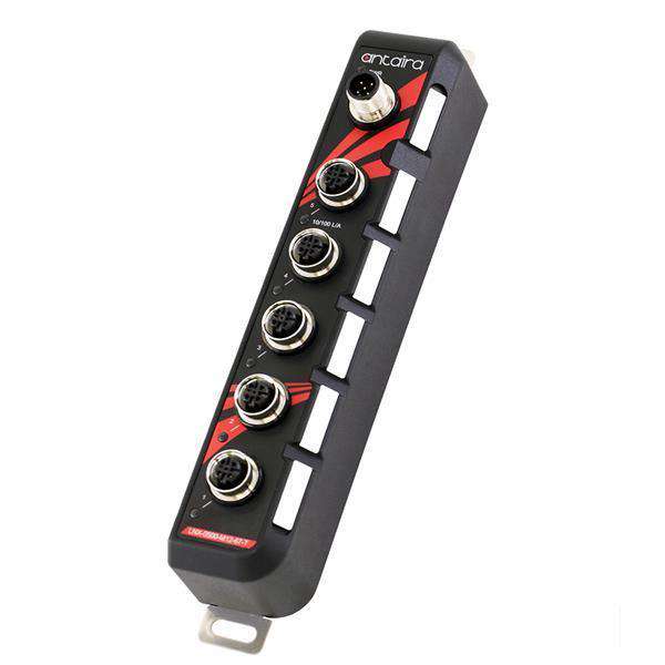 Switch IP67 LNX-0500-M12-67 (5* 10/100Tx M12, 12~48VDC-IN) - AGL