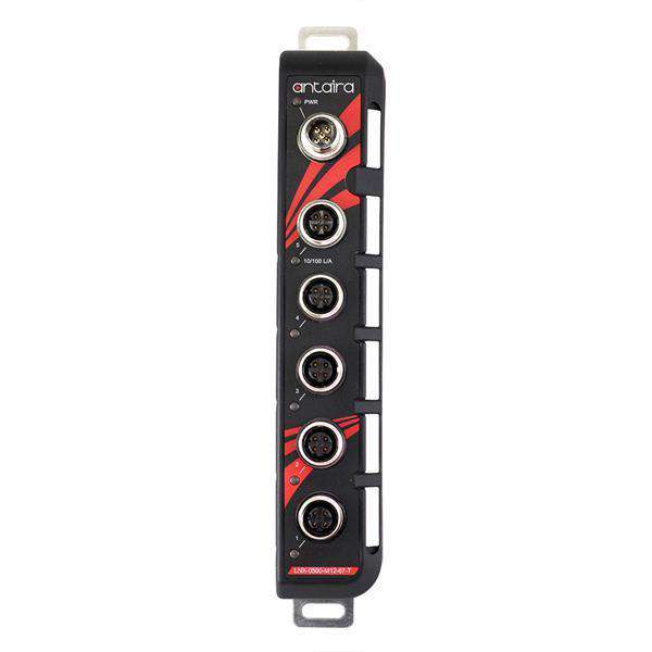 Switch IP67 LNX-0500-M12-67 (5* 10/100Tx M12, 12~48VDC-IN) - AGL