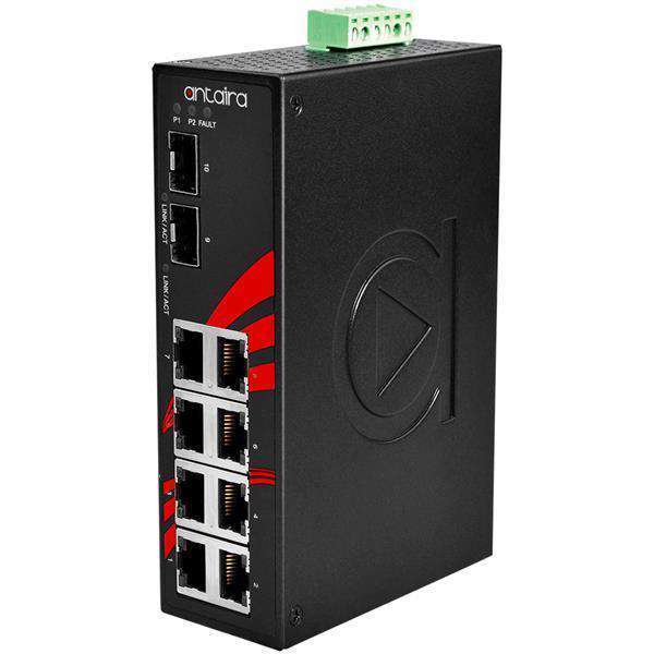 Switch LNX-1002G-10G-SFP (8* 10/100/1000Tx + 2* 10G SFP) - AGL