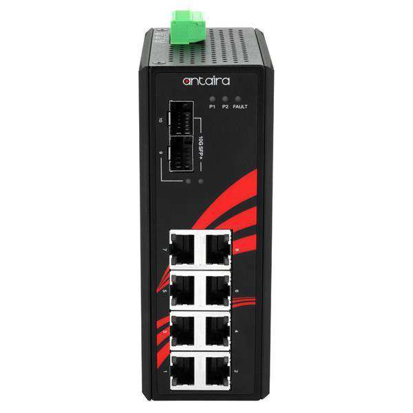 Switch LNX-1002G-10G-SFP (8* 10/100/1000Tx + 2* 10G SFP) - AGL