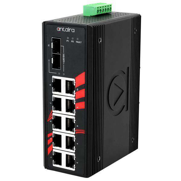 Switch LNX-1202G-10G-SFP (10* 10/100/1000Tx + 2* 10G SFP) - AGL