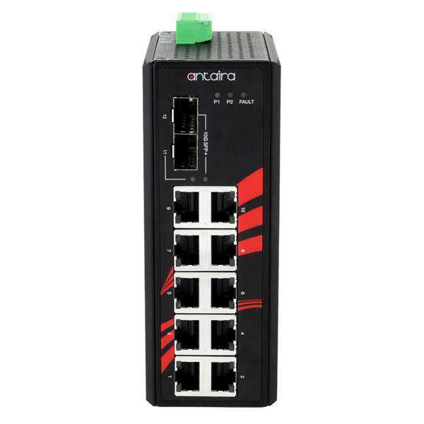 Switch LNX-1202G-10G-SFP (10* 10/100/1000Tx + 2* 10G SFP) - AGL