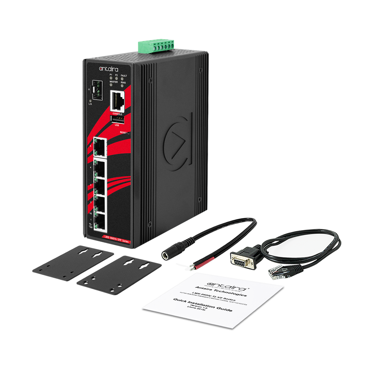 Switch LMX-0601G-SFP-V2 (5*10/100/1000Tx + 1*100/1000 SFP)