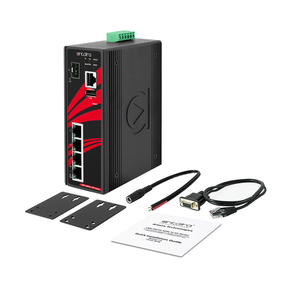 Switch LMX-0501G-SFP-V2 (4*10/100/1000Tx + 1*100/1000 SFP)