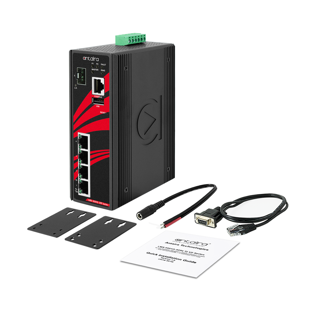 Switch LMX-0501G-SFP-V2 (4*10/100/1000Tx + 1*100/1000 SFP)