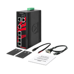 Switch PoE+ LMP-0600-V2 (4*10/100Tx 30W Porta + 2*10/100Tx)
