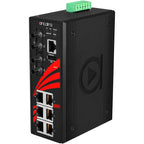 Switch LMX-0802-ST-M (6*10/100Tx + 2*100Fx ST, MM 2Km)
