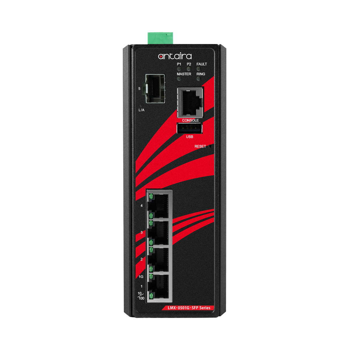 Switch LMX-0501G-SFP-V2 (4*10/100/1000Tx + 1*100/1000 SFP)