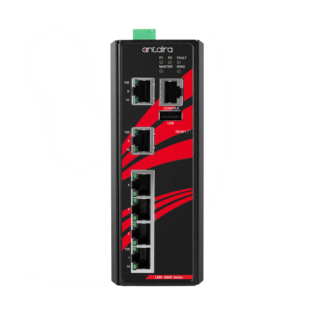 Switch Industrial LMX-0600-V2 (6* 10/100 BaseTx)
