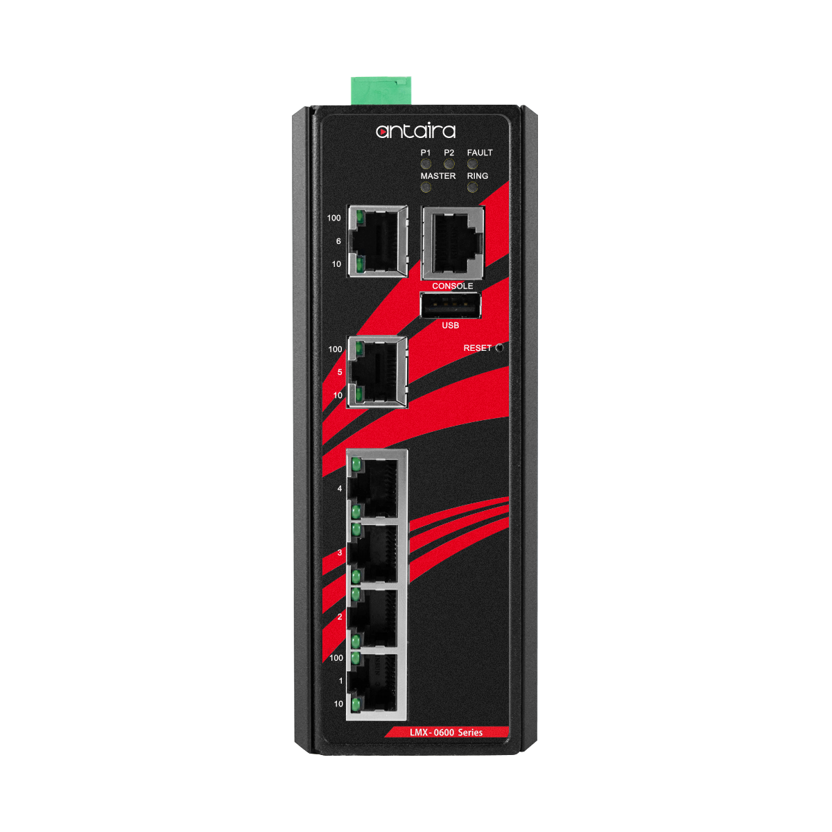 Switch Industrial LMX-0600-V2 (6* 10/100 BaseTx)