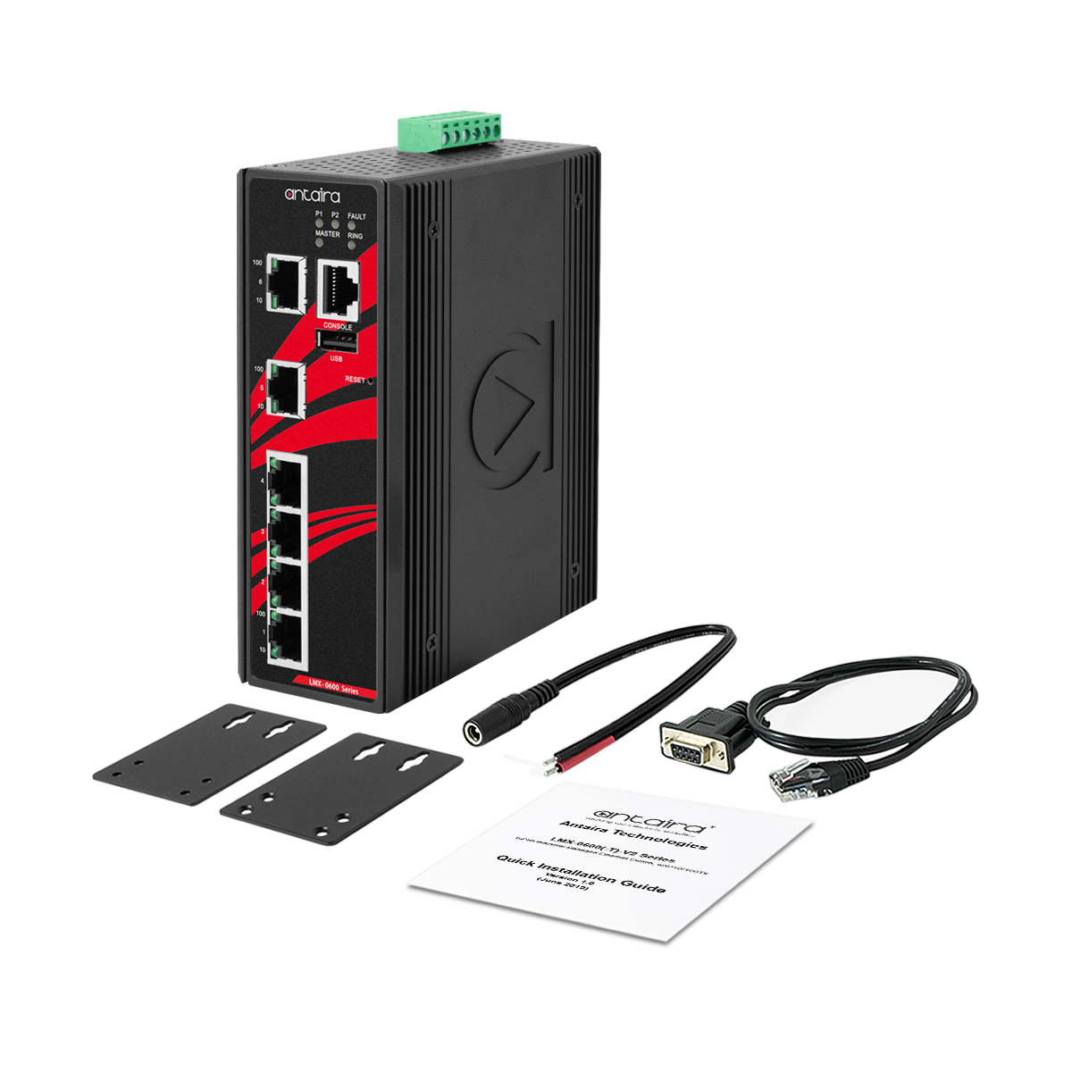 Switch Industrial LMX-0600-V2 (6* 10/100 BaseTx)