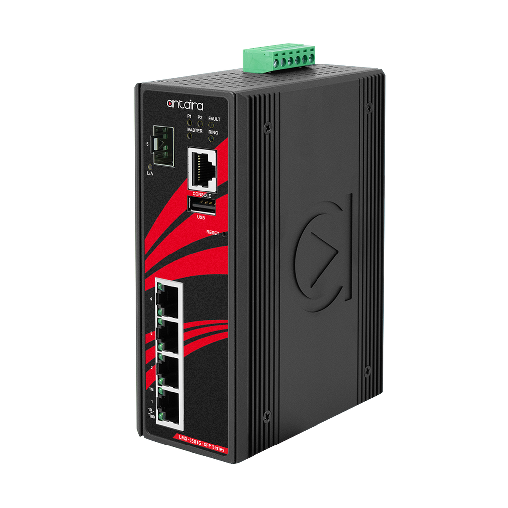 Switch LMX-0501G-SFP-V2 (4*10/100/1000Tx + 1*100/1000 SFP)