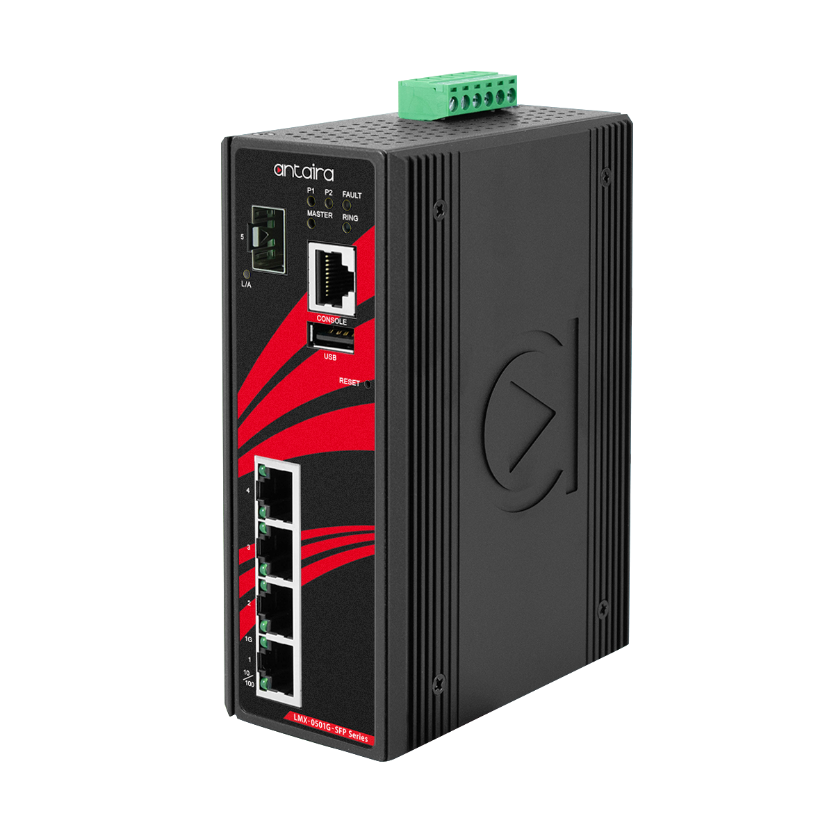 Switch LMX-0501G-SFP-V2 (4*10/100/1000Tx + 1*100/1000 SFP)