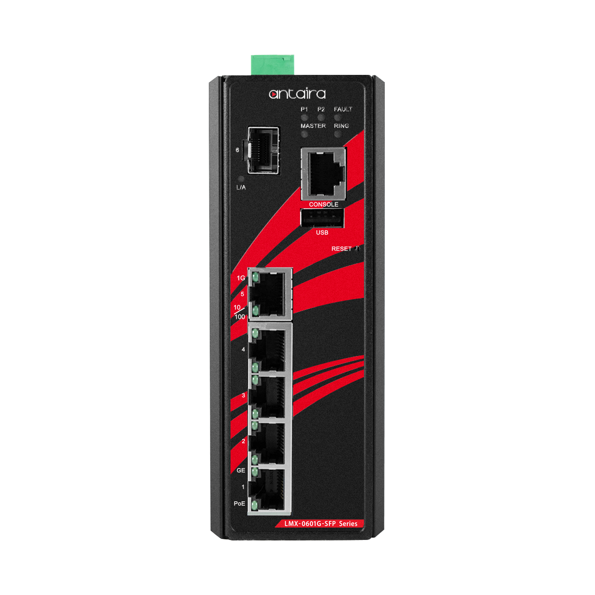 Switch LMX-0601G-SFP-V2 (5*10/100/1000Tx + 1*100/1000 SFP)