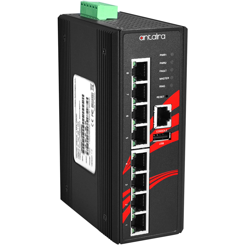 Switch Industrial LMX-0800 (8* 10/100 BaseTx)