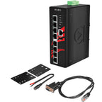 Switch Industrial LMX-0800 (8* 10/100 BaseTx)