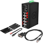 Switch ATEX LMX-1202G-SFP (10*10/100/1000Tx + 2*100/1000 SFP)