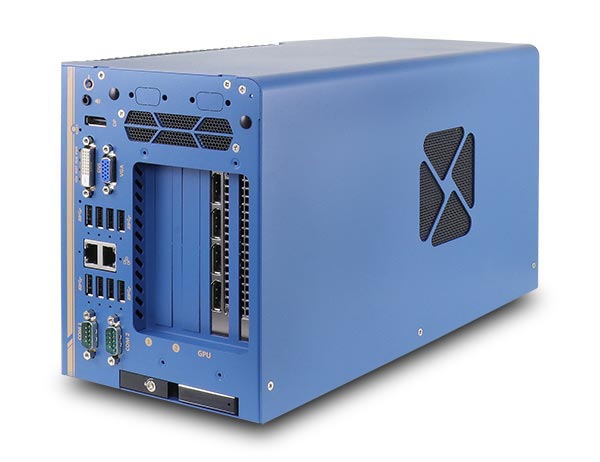 Neousys Nuvo-8108GC-QD (Xeon-E ou Core 9/ 8 Gen, NVIDIA RTX A6000/ A4500)