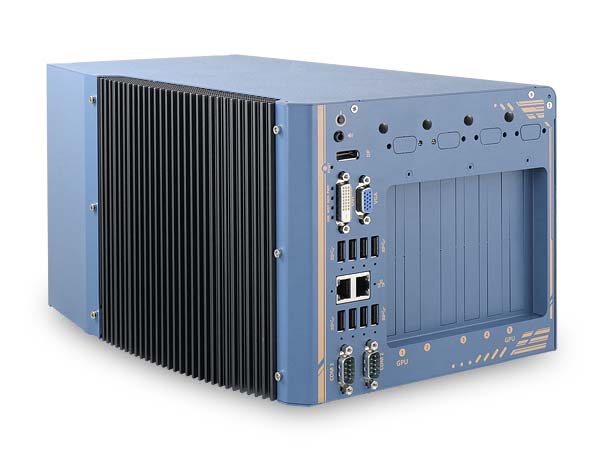 Neousys Nuvo-8208GC (Intel Xeon-E, Core 9/ 8, Dual NVIDIA RTX 30 Series)