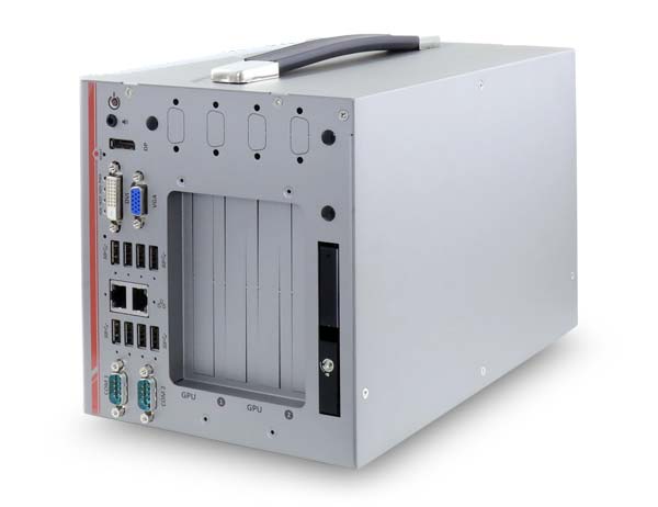 Neousys Nuvo-8240GC (Intel Xeon-E, Core 9/ 8, Dual NVIDIA Tesla T4)
