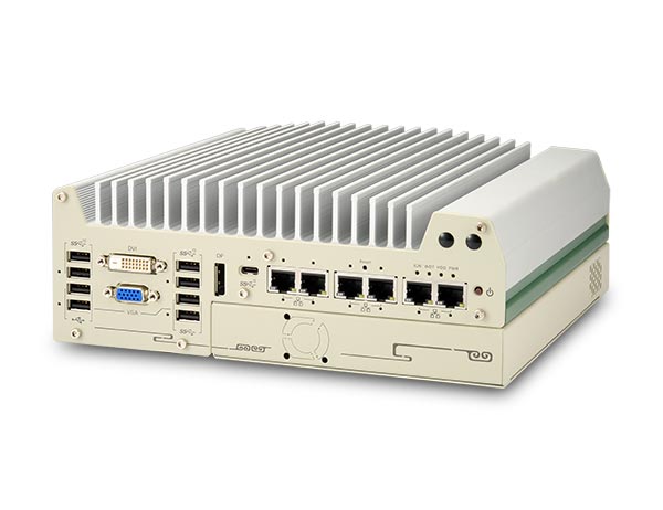 Neousys Nuvo-9006DE (Intel 12 Gen. 6 GLAN, Type-C, 2 PCIe & MezIO™)
