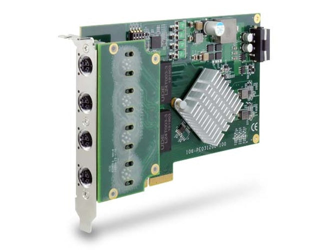 Placa de Rede Neousys PCIe-PoE312M (Intel I350 GbE PoE+ M12)