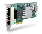 Placa de rede Neousys PCIe-PoE334LP GbE PoE+ com proteção 1kV