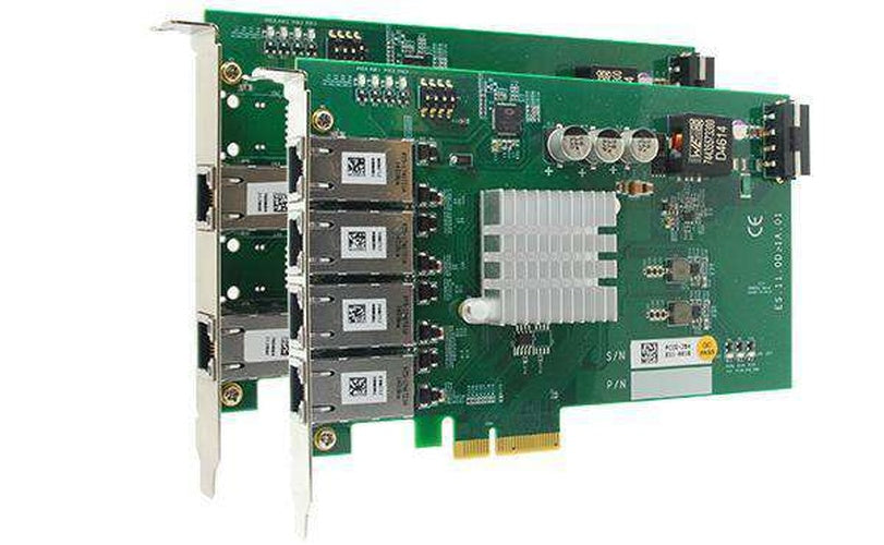 Placa de Rede Neousys PCIe-PoE352at (Intel I350-AM2 GbE PoE+)