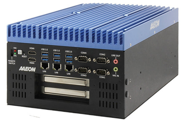 AAEON BOXER-6840-CFL (Intel 8/ 9 Gen, 3 LAN, 4 COM, 2 HDMI, 12-24VDC)