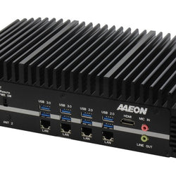 AAEON BOXER-6641-PRO (Intel 8/ 9 Gen, 4 LAN, 6 COM, DIO,10-35VDC)