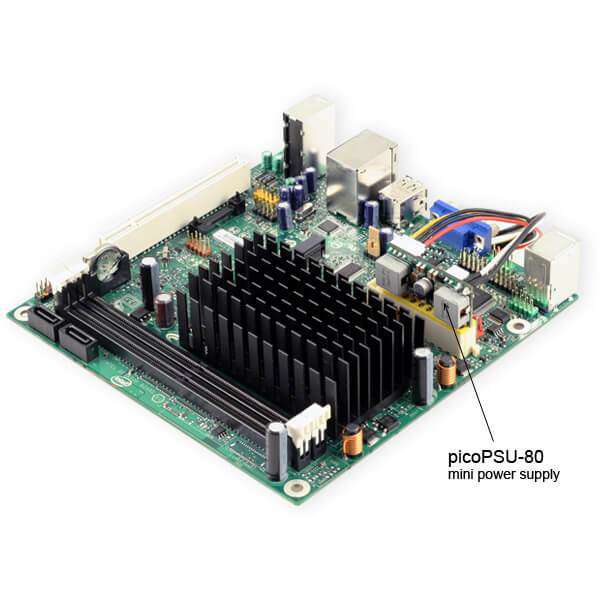 Fonte picoPSU-80 DC/DC PC ATX Fanless 80W - AGL