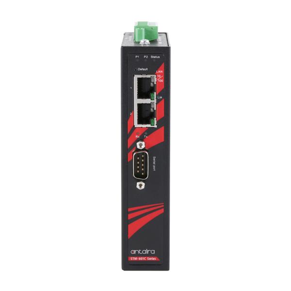 Gateway STM-601C-T Modbus TCP para RS232/422/485 RTU/ASCII EOT