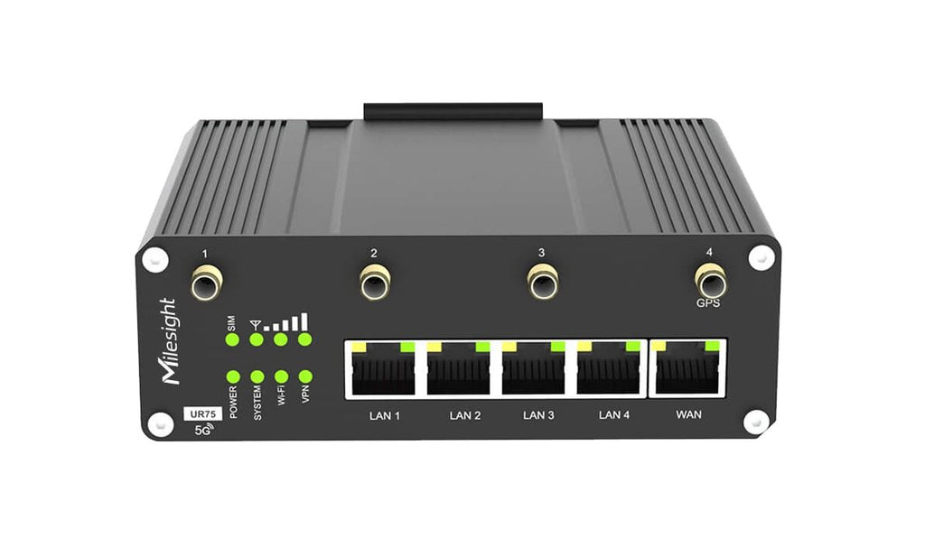 IoT Router UR75-500GL-G-W (5G, WiFi, 5*GLAN, 232/485, DI/DO, GPS)
