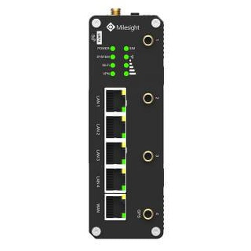 IoT Router UR75-500GL-G-W (5G, WiFi, 5*GLAN, 232/485, DI/DO, GPS)