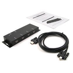 Hub USB2.0 Industrial 4 portas USB-HUB4K