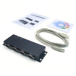 Hub USB3.0 Industrial 4 portas USB-HUB4K3